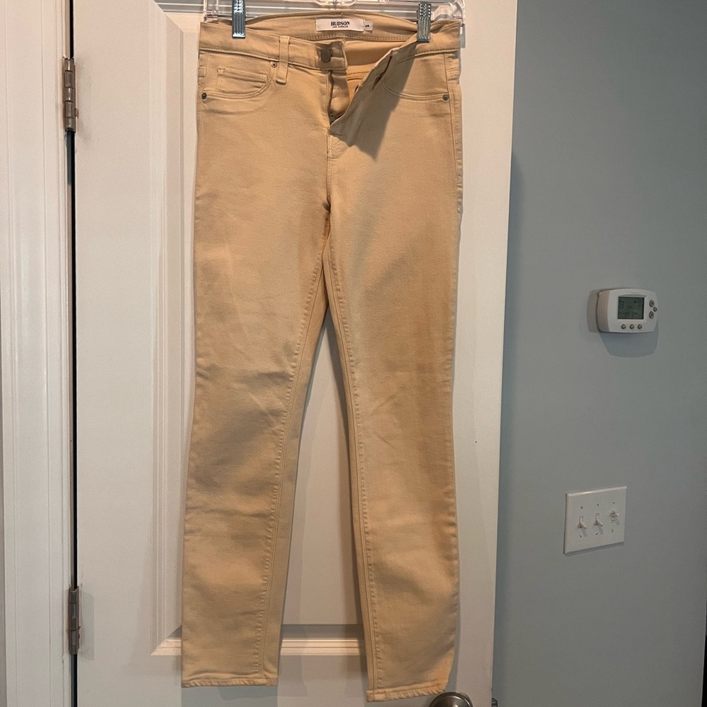 HUDSON Los Angeles Jeans – Size 26 – NWOT – Neutral Beige / Sand